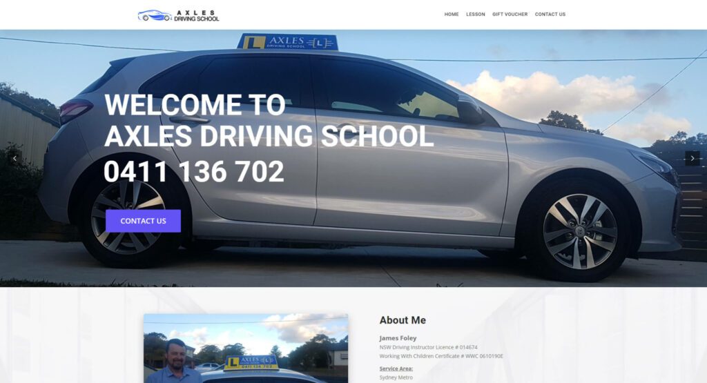 school driving website