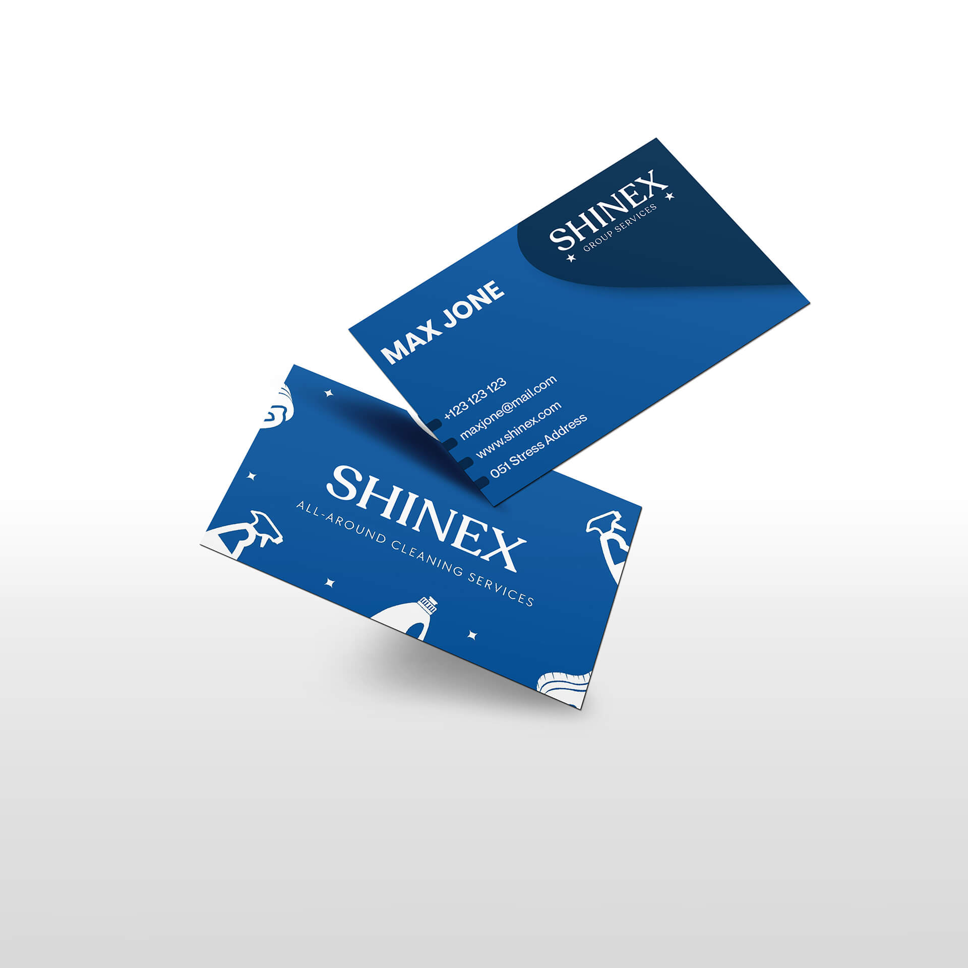 Best Cleaning Service Business Cards with Gorgeous Design