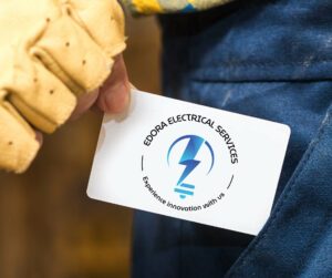 Electrical Company Logo Mockup