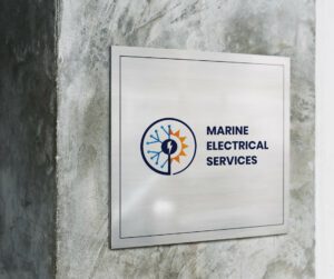 Electrical Company Logo Mockup