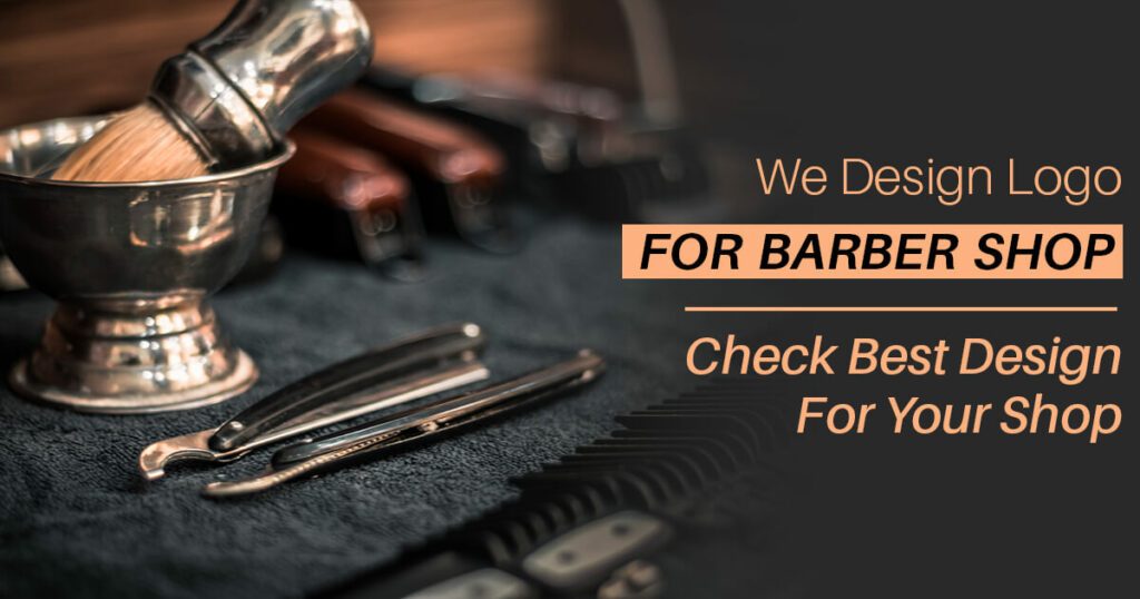 cartoon barber logo
