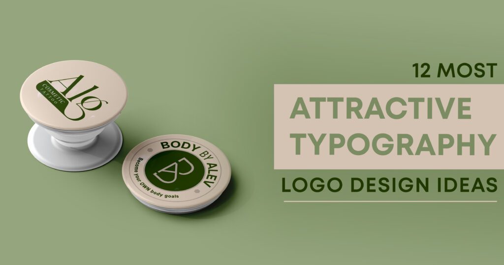 custom typography logo